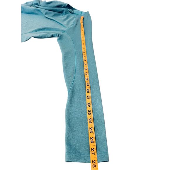 PATAGONIA WOMENS CAPILENE 3 MIDWEIGHT BASE LAYER TOP SHIRT LONG SLEEVE TEAL SZ M - Picture 4 of 5